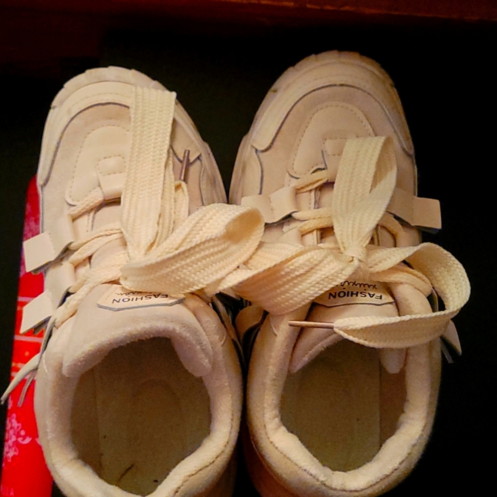 Platforms sneakers off-white